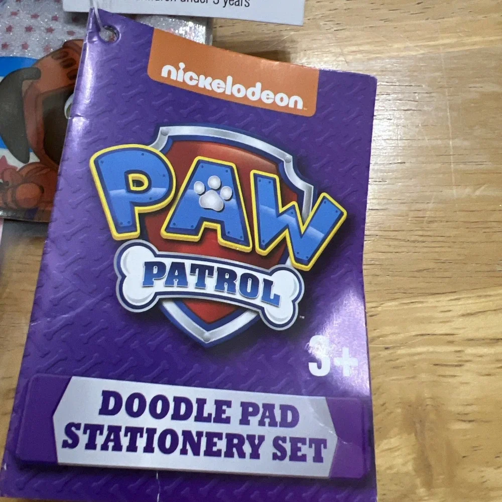 Paw Patrol Doodle Pad Stationary Set New